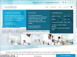 Sites similar to orthopaedie-frankfurt.de
