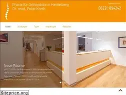 Sites similar to orthopaedie-korth.de