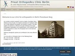 Sites similar to orthopaedie-prenzlauerberg.de