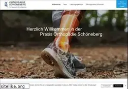 Sites similar to orthopaedie-schoeneberg.de