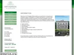 Sites similar to orthopaedie-wilhelmstrasse.de