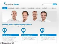 Sites similar to orthopaedie-zuerisee.ch