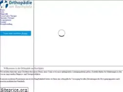 Sites similar to orthopaedieamraschplatz.de