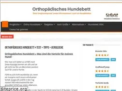 Sites similar to orthopaedisches-hundebett.eu