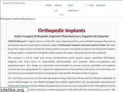 Sites similar to orthopedic-implants.co.in