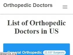 Sites similar to orthopedic.io