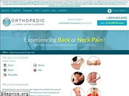 Sites similar to orthopedicandlaserspinesurgery.com