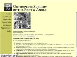 Sites similar to orthopedicfootandankle.com