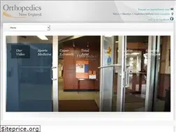 Sites similar to orthopedicsne.com