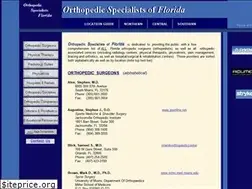 Sites similar to orthopedicspecialistsofflorida.com
