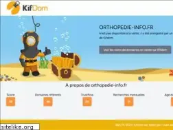Sites similar to orthopedie-info.fr