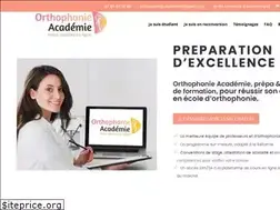 Sites similar to orthophonie-academie.fr