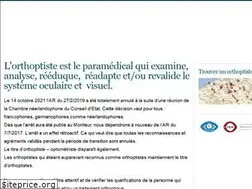 Sites similar to orthoptie.be