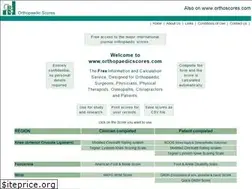 Sites similar to orthoscores.com