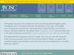 Sites similar to orthospecialtyclinic.com