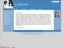 Sites similar to orthospine.com