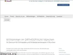 Sites similar to orthospinum.de