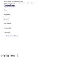 Sites similar to orthosportonline.com