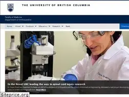 Sites similar to orthosurgery.ubc.ca