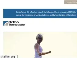 Sites similar to orthotennessee.com