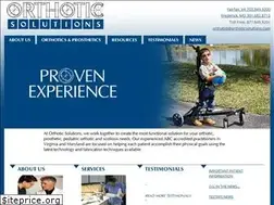 Sites similar to orthoticsolutions.com