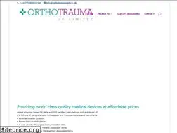 Sites similar to orthotraumaint.co.uk