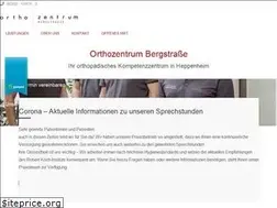 Sites similar to orthozentrum-bergstrasse.de