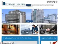 Sites similar to ortlawfirm.com