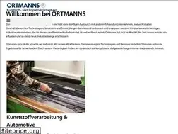 Sites similar to ortmanns.com