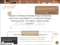 Sites similar to ortnerhof.de