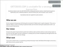 Sites similar to ortodox.com