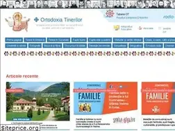 Sites similar to ortodoxiatinerilor.ro