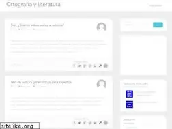 Sites similar to ortografialiteratura.blogspot.com