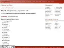 Sites similar to ortografias.com