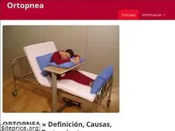 Sites similar to ortopnea.com
