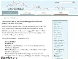 Sites similar to ortshistoria.se