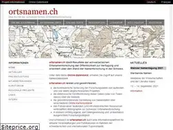 Sites similar to ortsnamen.ch