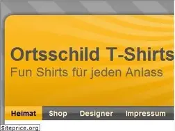 Sites similar to ortsschild-shirts.de