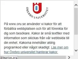 Sites similar to oru.se