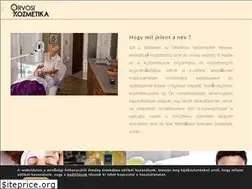 Sites similar to orvosikozmetika.hu