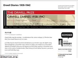 Sites similar to orwelldiaries.wordpress.com
