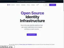 Sites similar to ory.sh