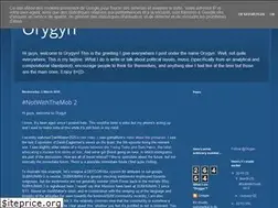 Sites similar to orygyn.blogspot.com