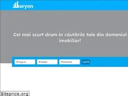 Sites similar to oryon-imobiliare.ro