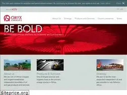 Sites similar to oryxenergies.com