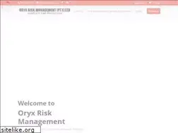 Sites similar to oryxrisk.co.za
