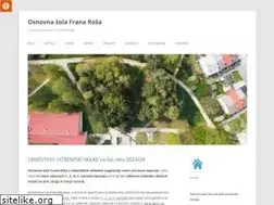 Sites similar to os-frana-rosa.si