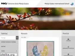 Sites similar to os-mgubec.hr