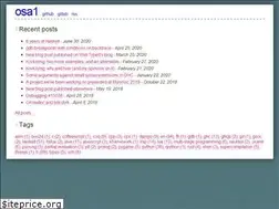 Sites similar to osa1.net