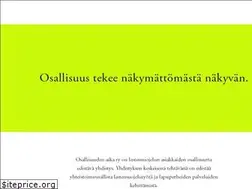 Sites similar to osallisuudenaika.fi